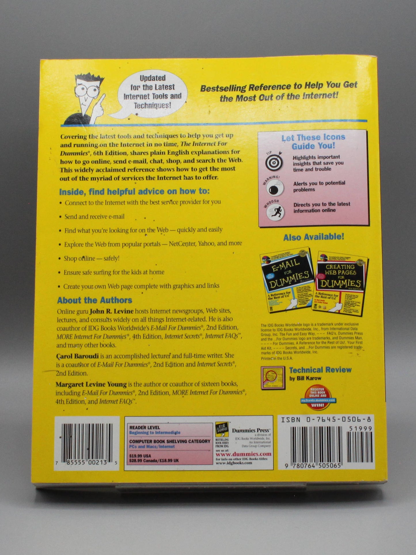 The Internet for Dummies (1999's 6th Edition)