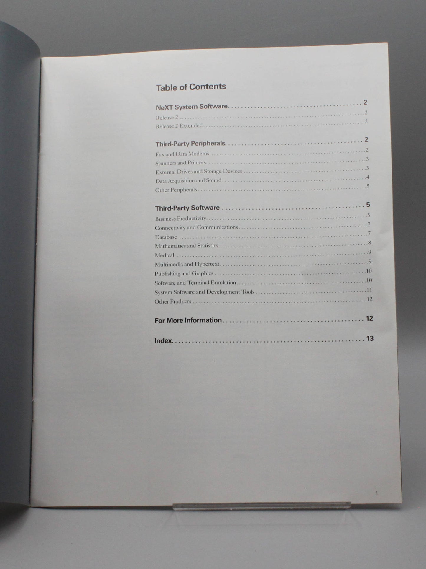 NeXT Bundle of Assorted Materials