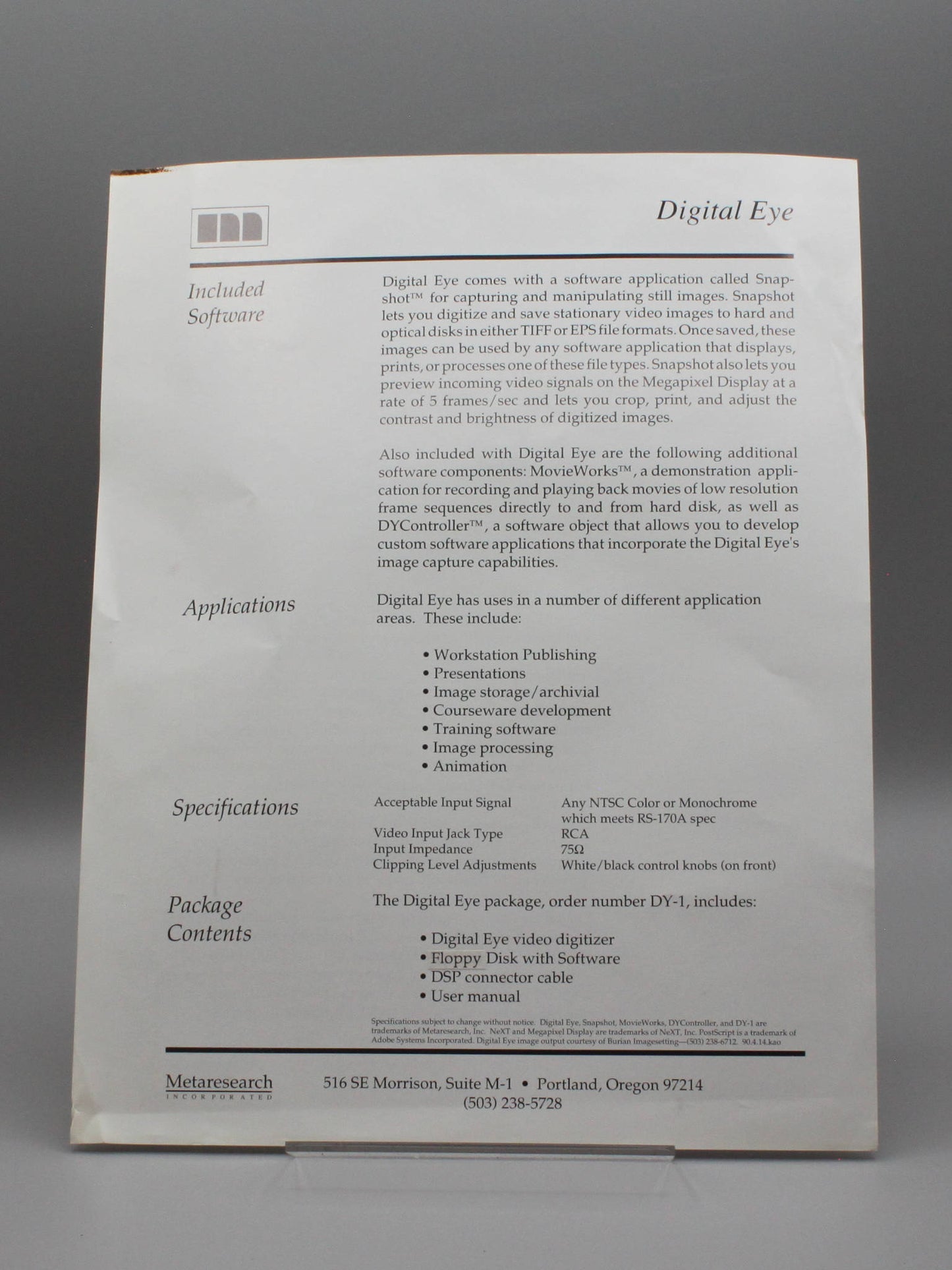 NeXT Bundle of Assorted Materials