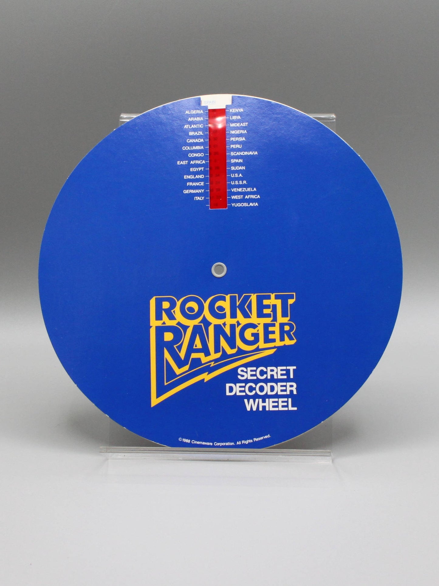 Rocket Ranger by Cinemaware Box & Manual - Disks are bad