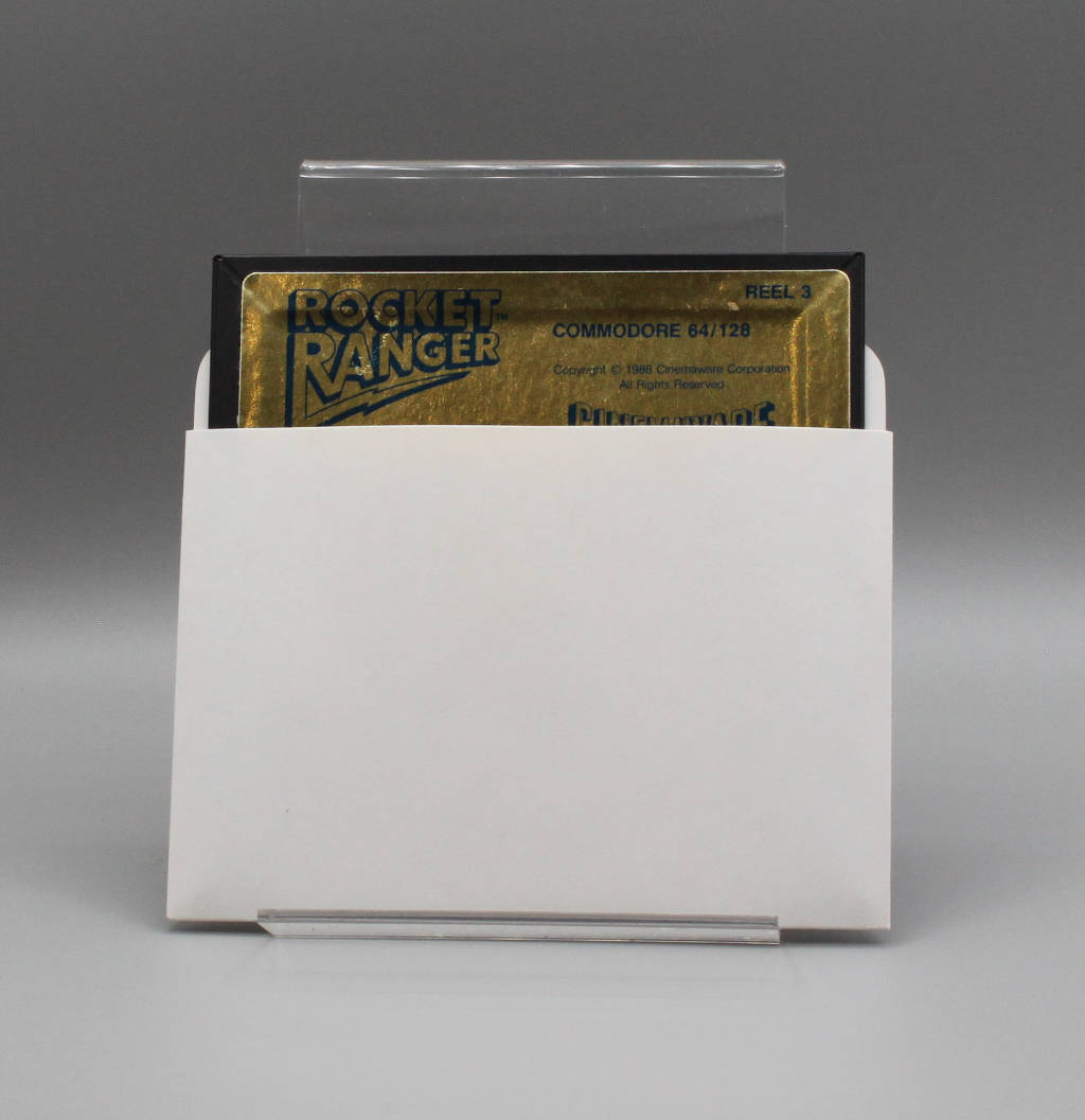 Rocket Ranger by Cinemaware Box & Manual - Disks are bad