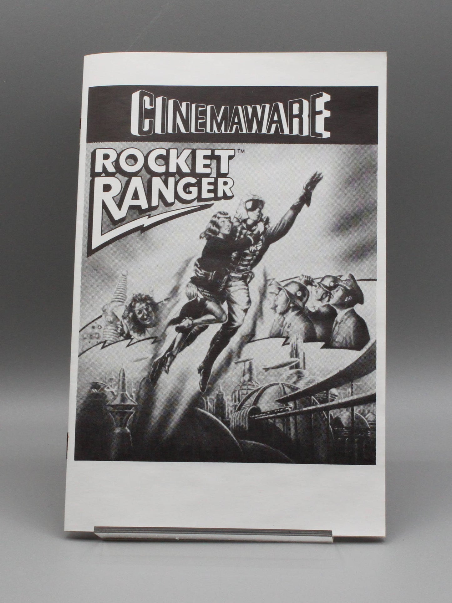 Rocket Ranger by Cinemaware Box & Manual - Disks are bad