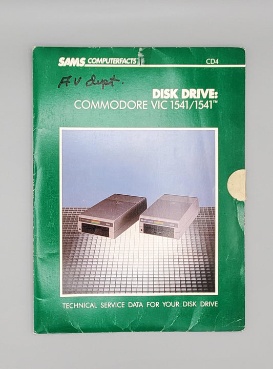 1541 SAMS Computer Facts CD4 Technical Service Data