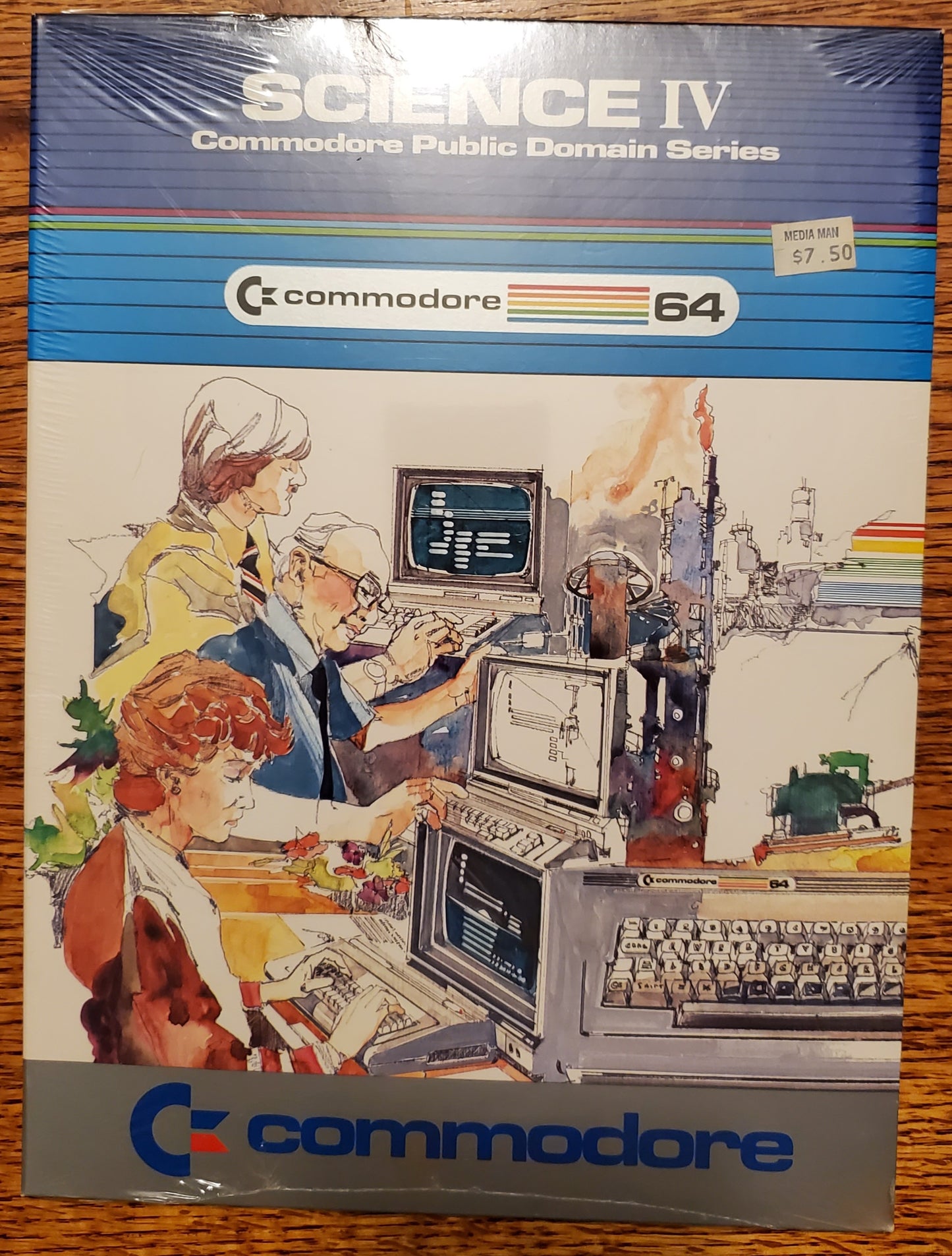 Commodore Public Domain Collection Science I, II, III, & IV sealed
