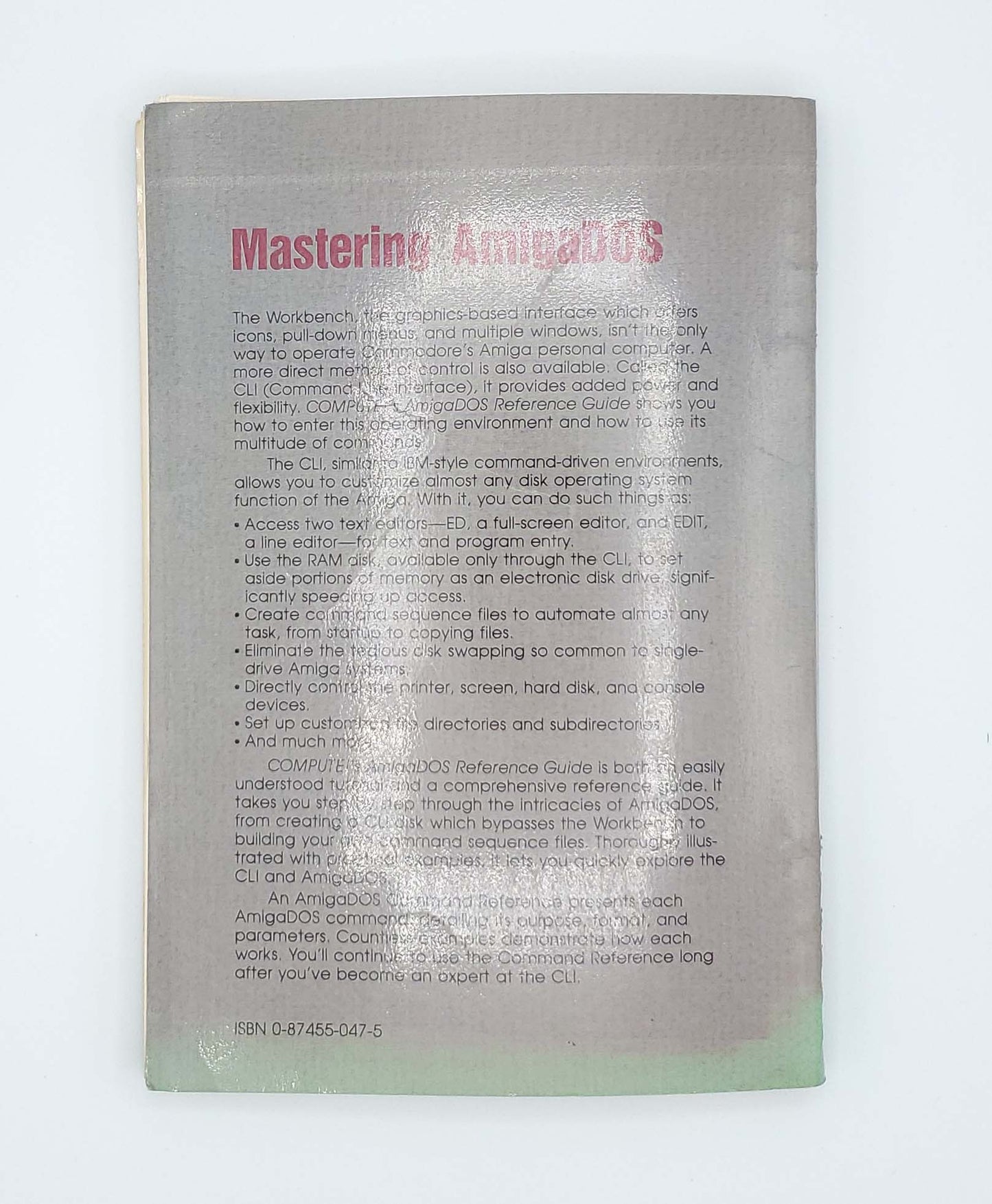 Compute!'s Amiga DOS Reference Guide