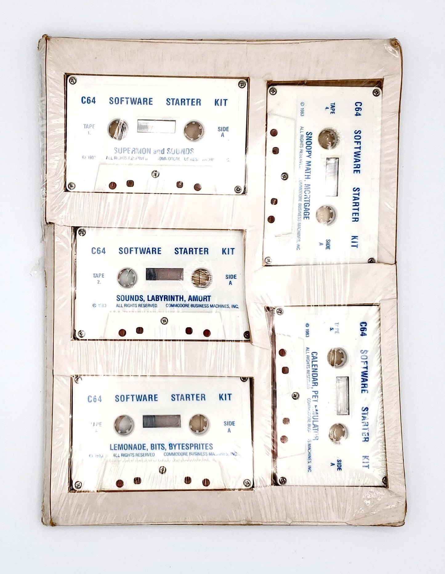 Cassette Bonus Pack for the C64