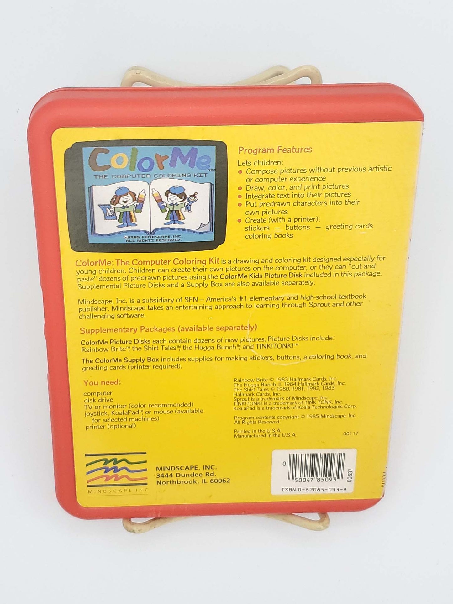 ColorMe - The Computer Coloring Kit from Mindscape
