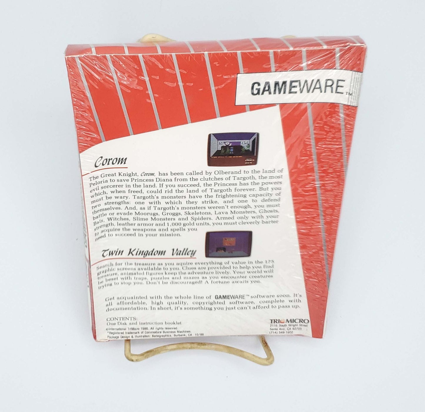 GameWare 2 for 1 - Corum & Twin Kingdom Valley - Sealed