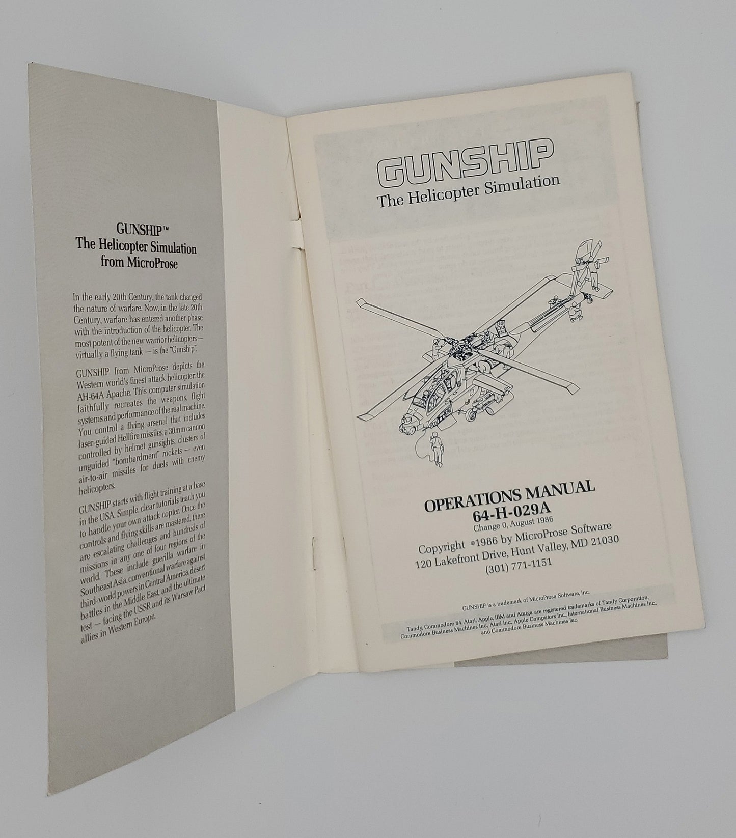 Gunship Manual and Bad Disk