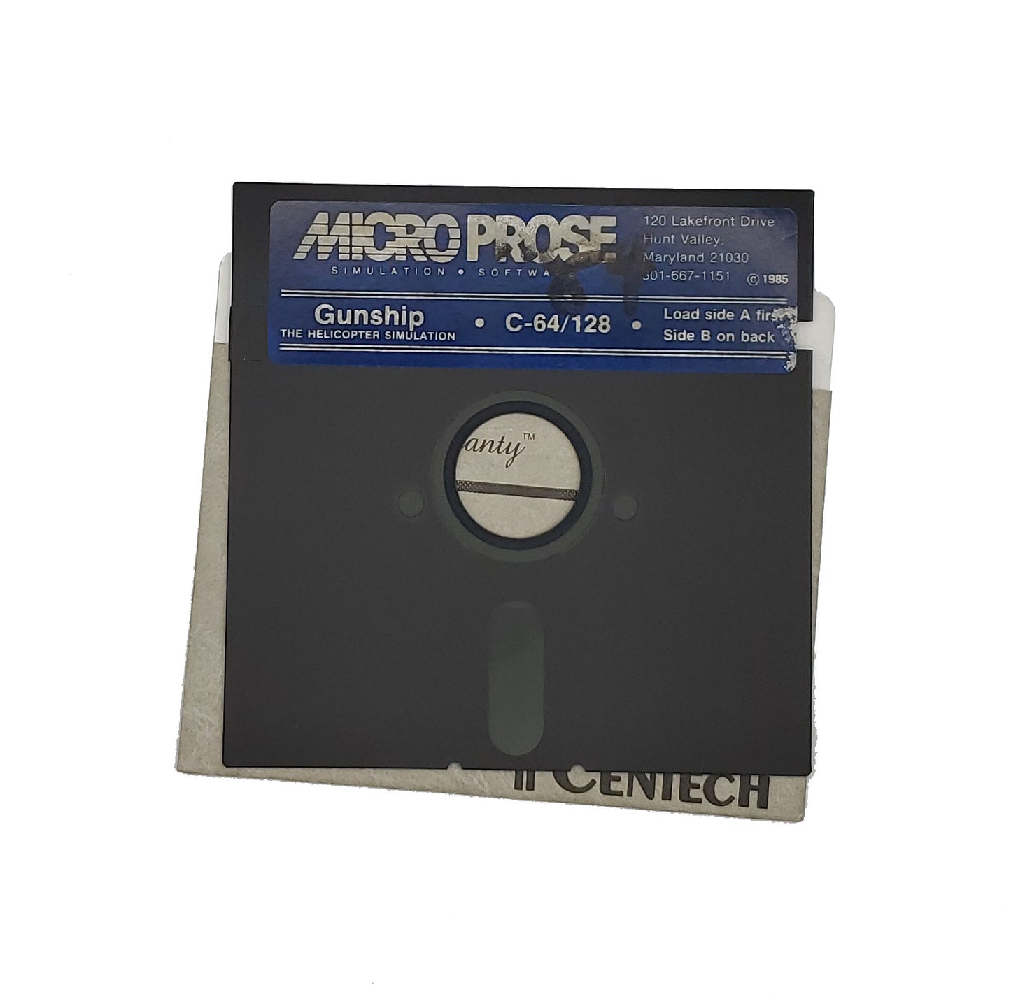 Gunship Manual and Bad Disk