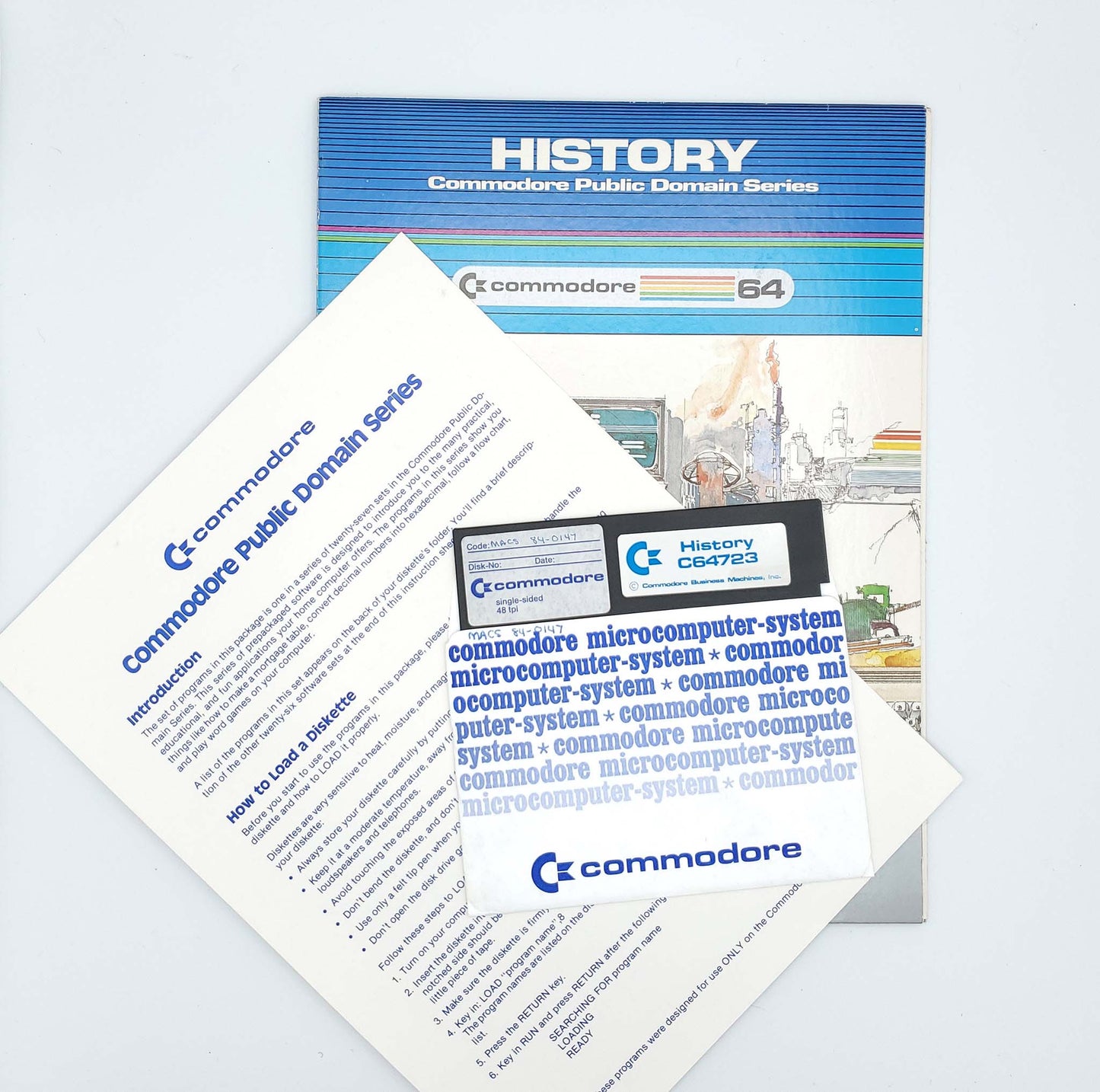 History from the Commodore Public Domain Series