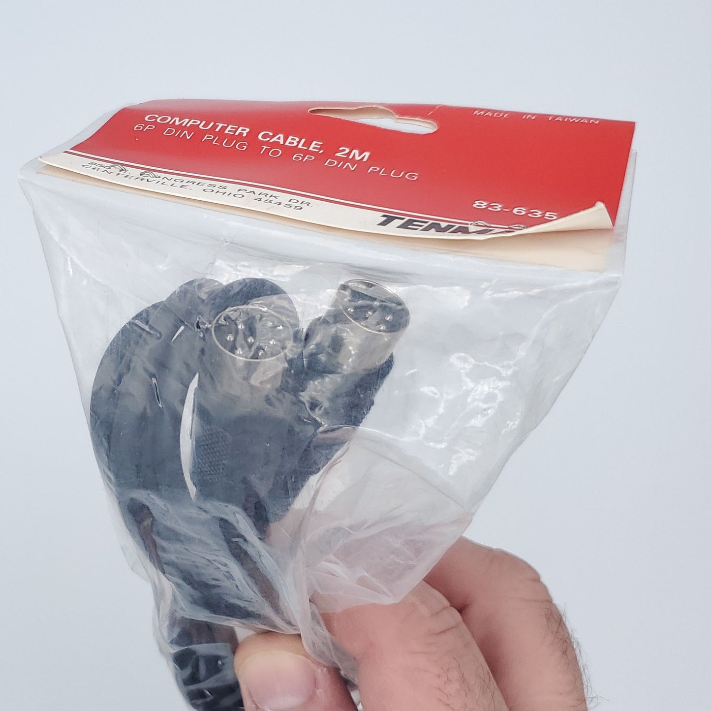 Serial Cable for Commodore C64, C128, C16 and more - Din 6 to Din 6 Cable, 6 foot/2 Meter