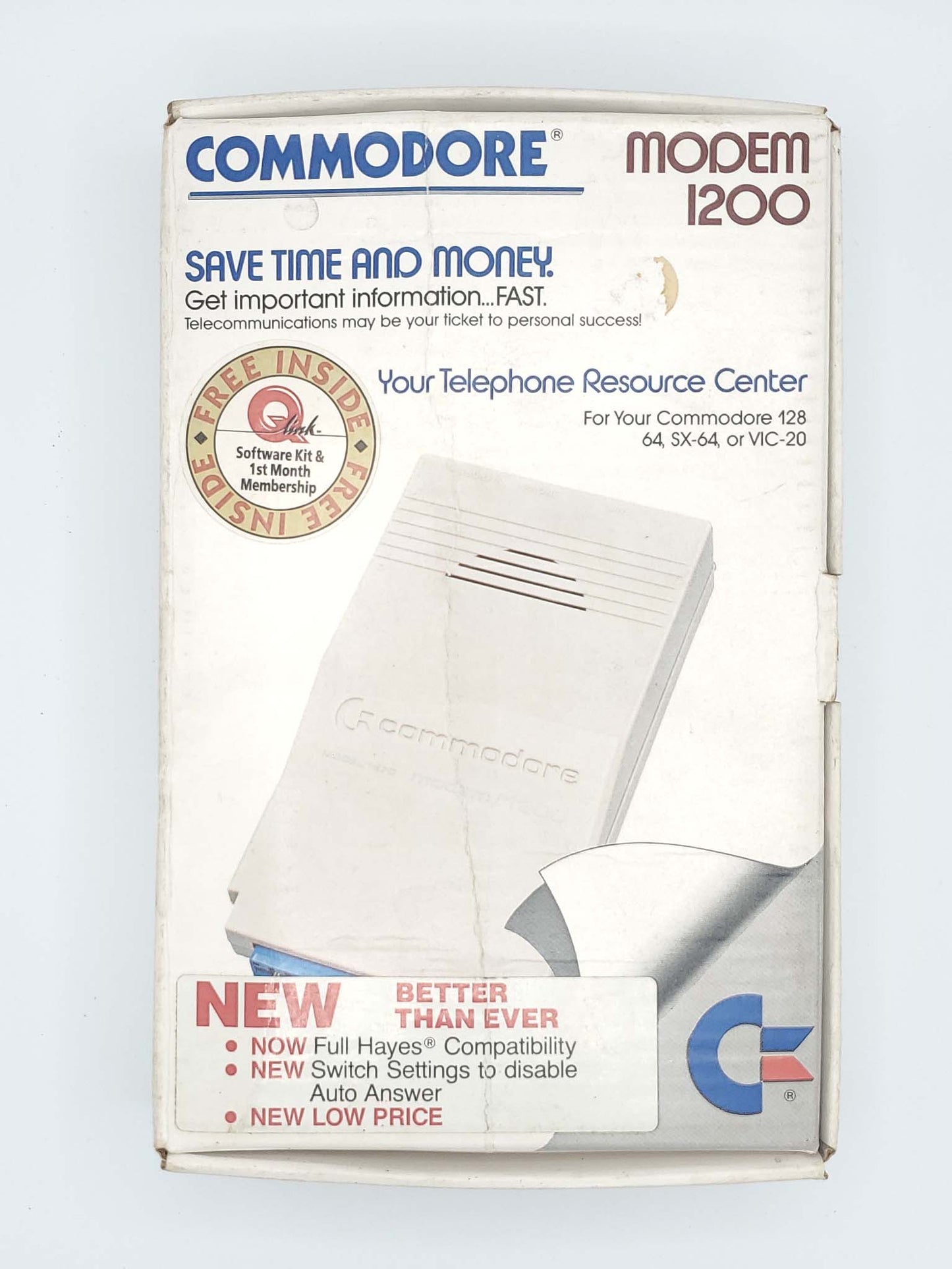 Commodore Modem 1200 In Box