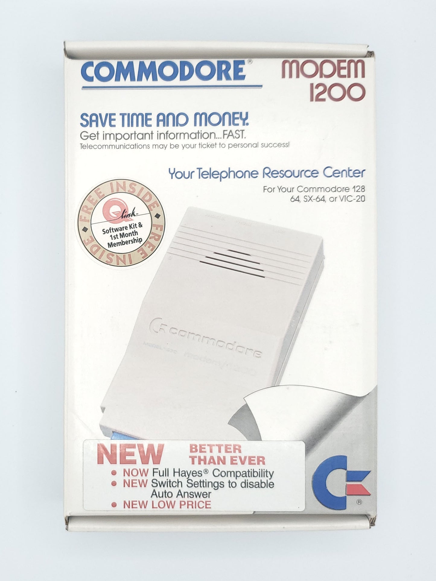 Commodore Modem 1200 In Box