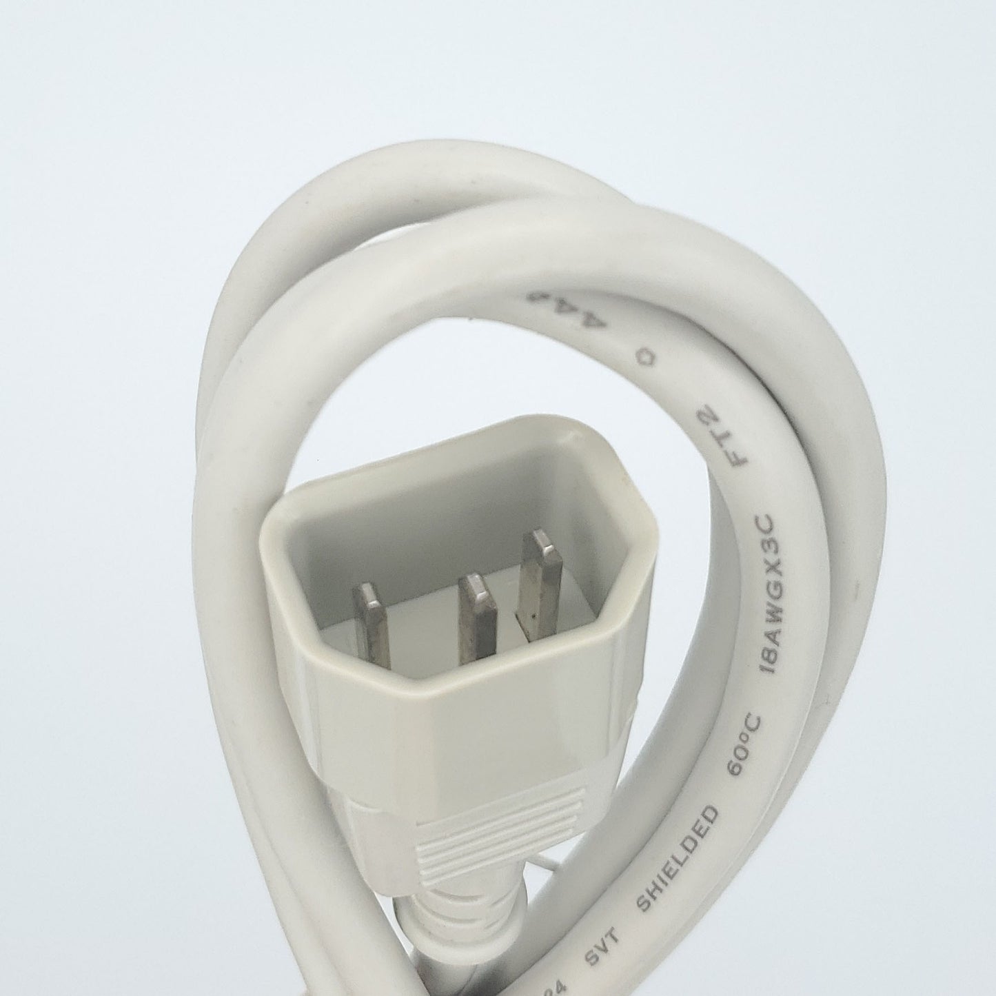 NoS 110V 3 Prong Power Cable Extension - Right angle