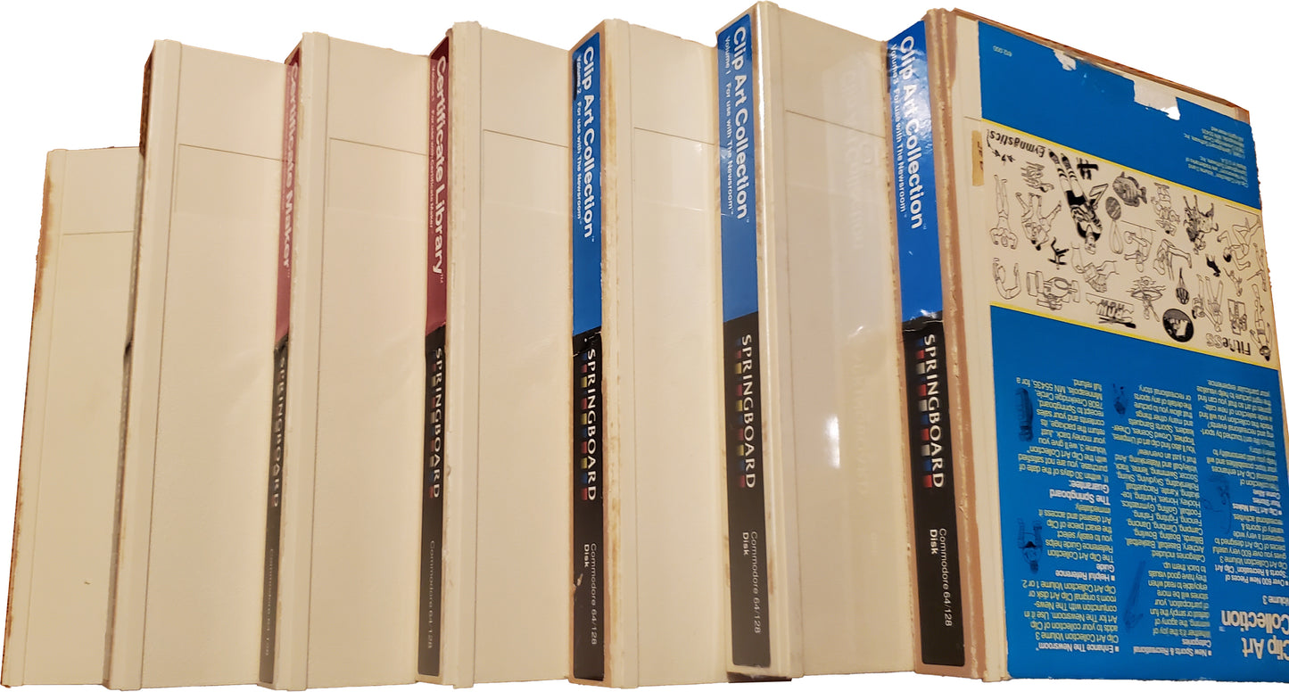 Lot of 7 Springboard Print Packages (1 Sealed, the rest open)