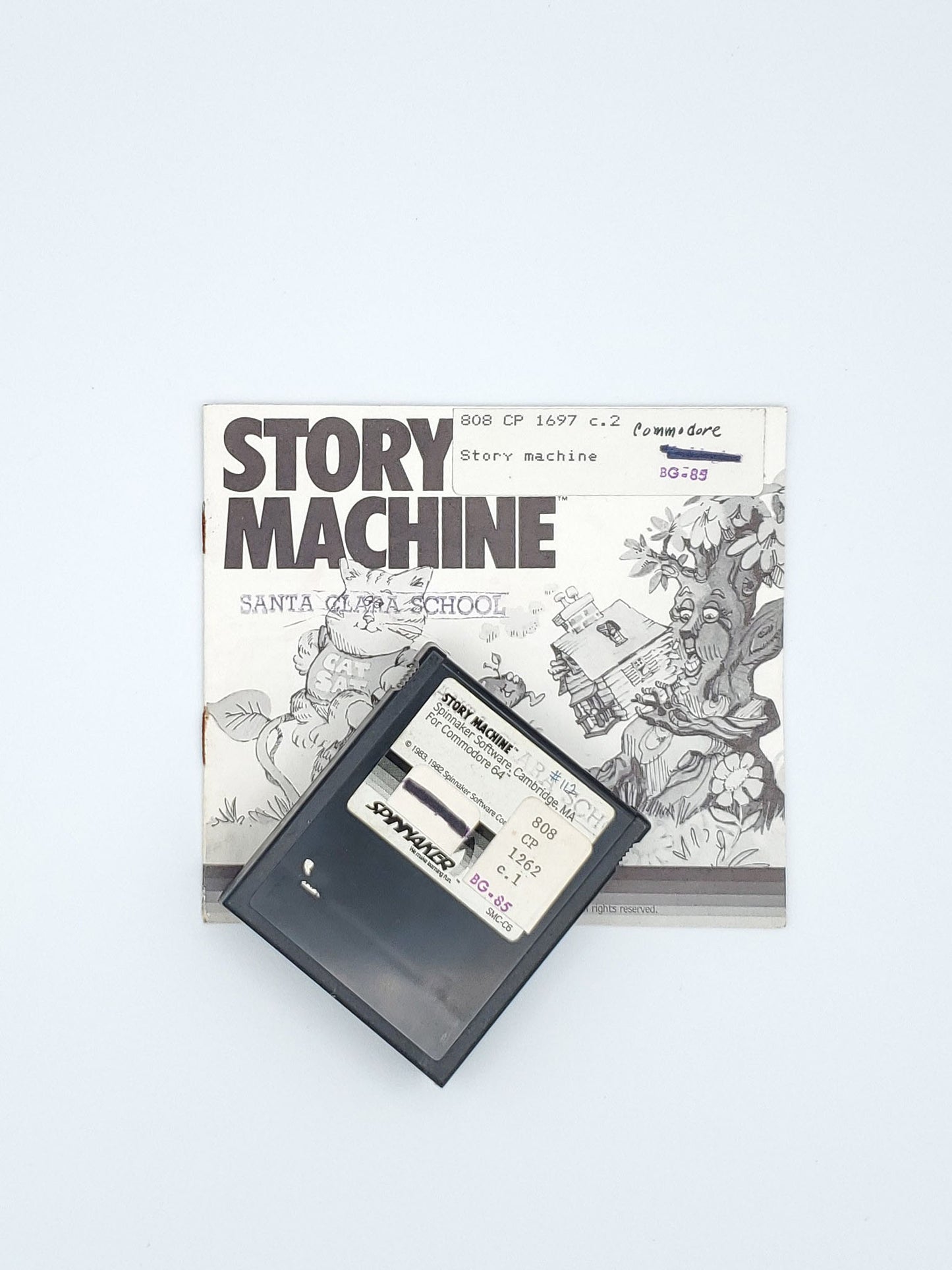 Story Machine Cartridge and Manual