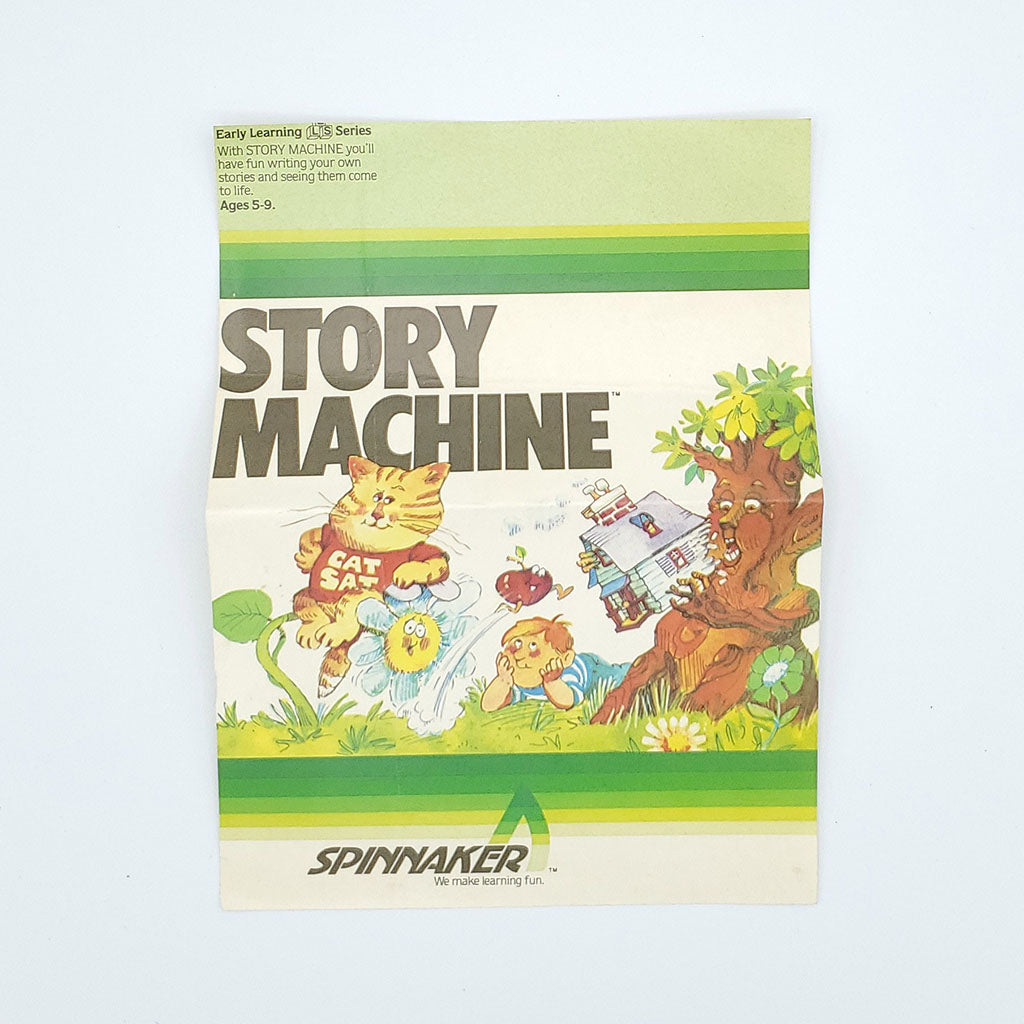 Story Machine Cartridge and Manual