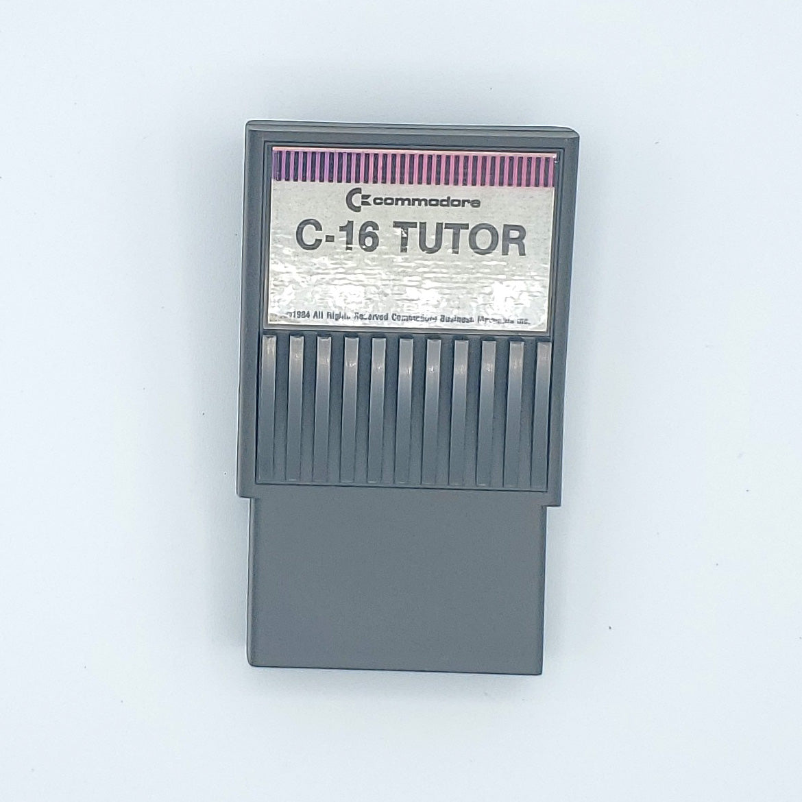Commodore 16 Tutorial Cartridge in Box - C-16 Tutor