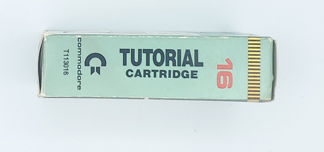 Commodore 16 Tutorial Cartridge in Box - C-16 Tutor