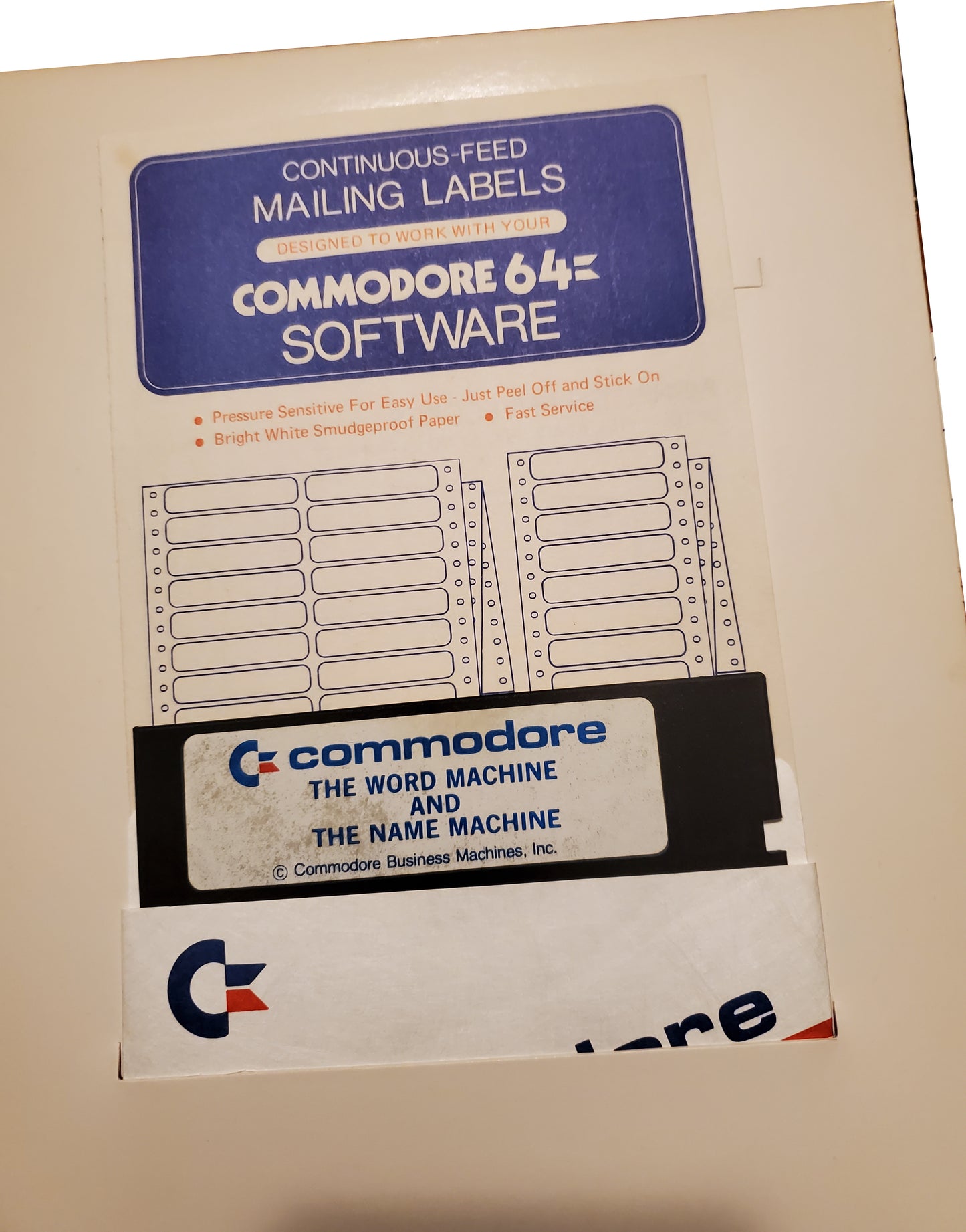 The Word machine & The Name Machine by Commodore