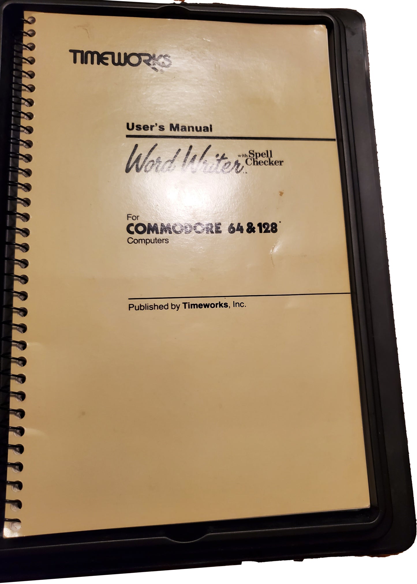 Word Writer for the C64 with Spell Check