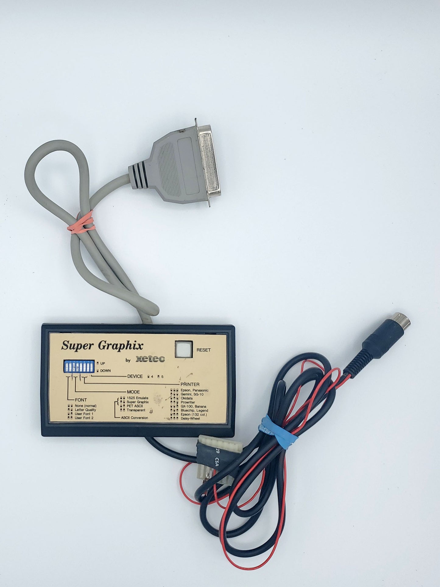 Xetec Super Graphix Printer Interface