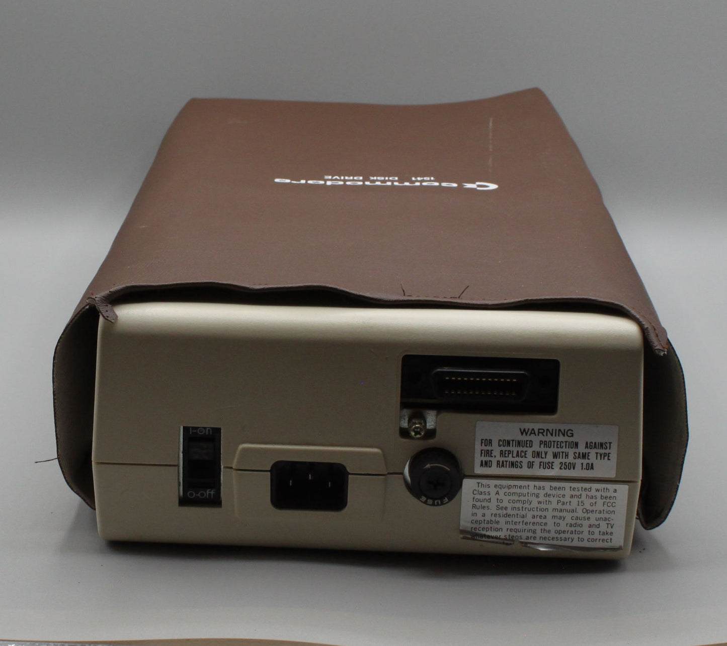 Vintage Commodore 1541 Brown Cover