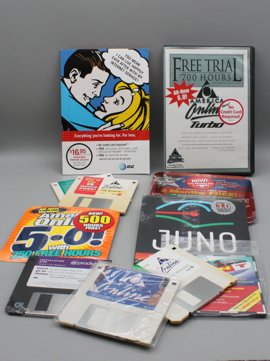 Just for Fun: About a Pound of AOL Free Trial Disks and More!