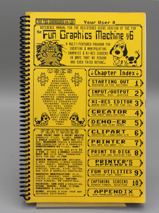 The Fun Graphics Machine v6 Manual