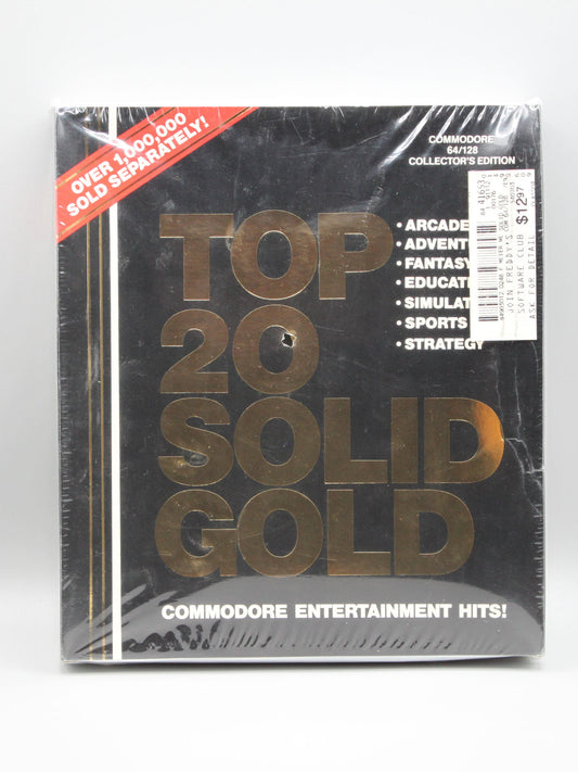 Top 20 Solid Gold Commodore Entertainment Hits Sealed