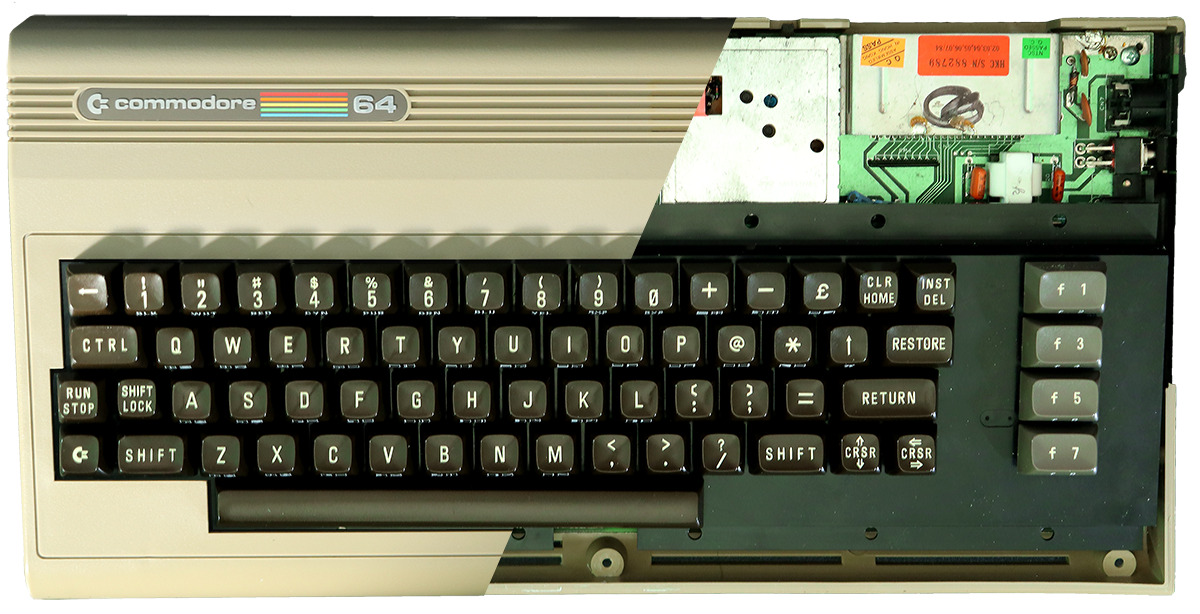 Cutaway Commodore 64