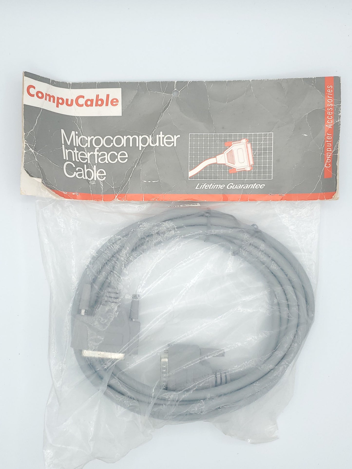 DB25 Cable, 10 foot, Male to Female, NoS