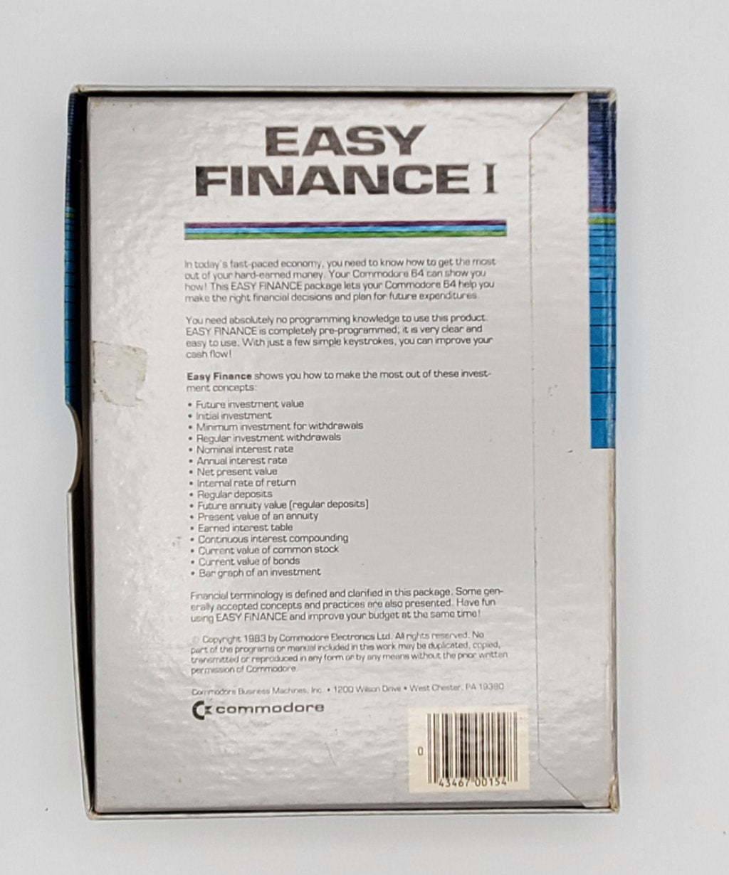 Easy Finance I - by Commodore