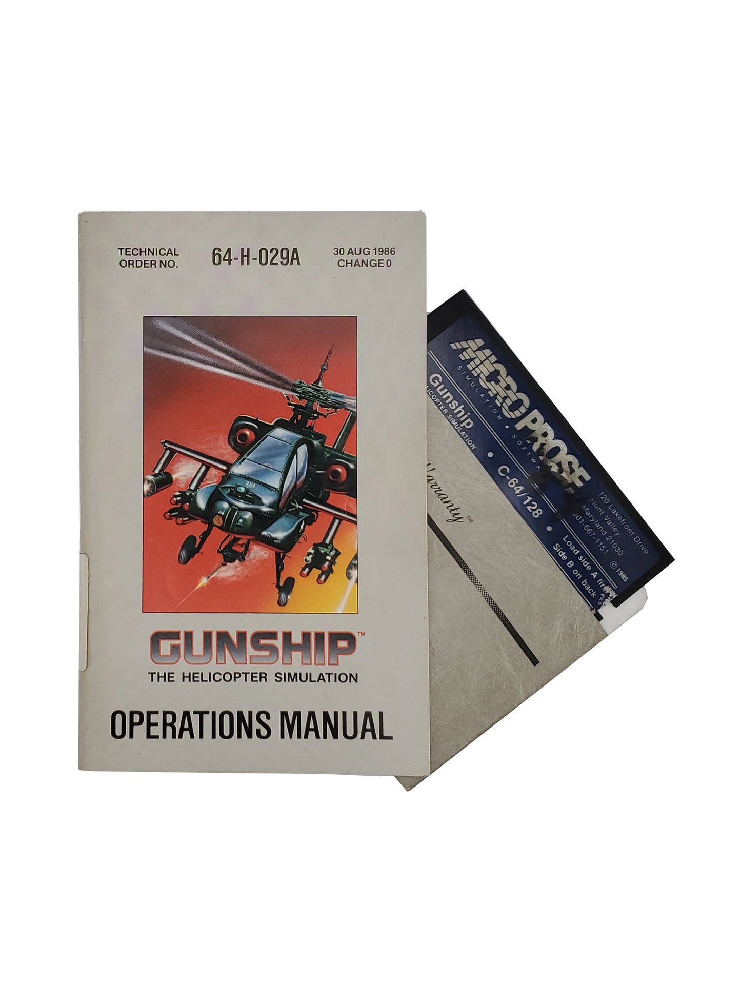 Gunship Manual and Bad Disk