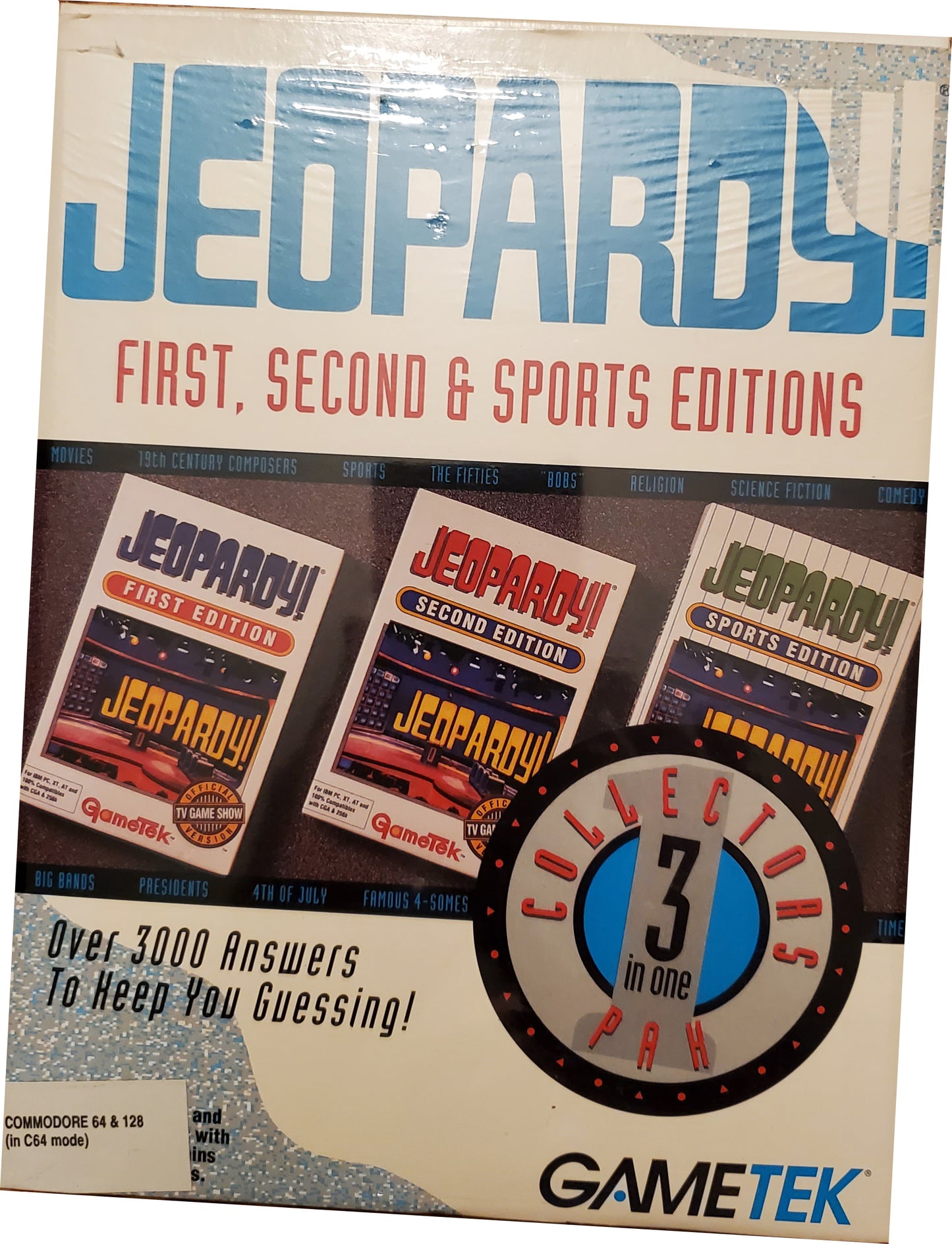 Jeopardy! First, Second & Sports Editions