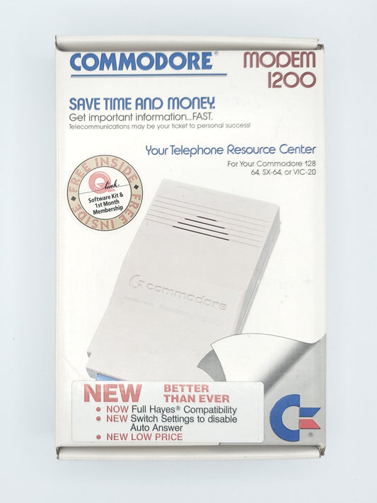 Commodore Modem 1200 In Box