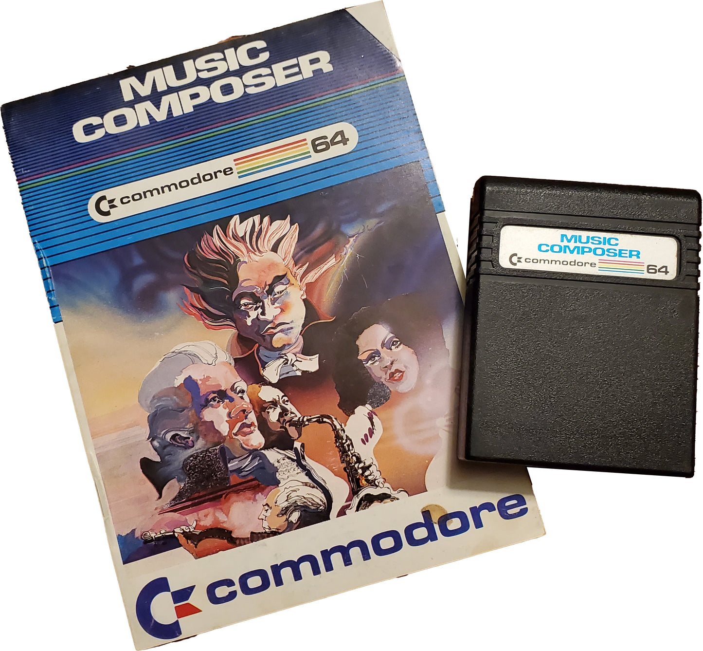 Commodore Music Composer Cartridge & Manual