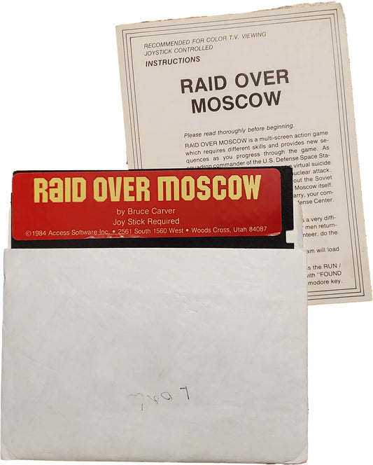 Raid over Moscow Disk and Instructions