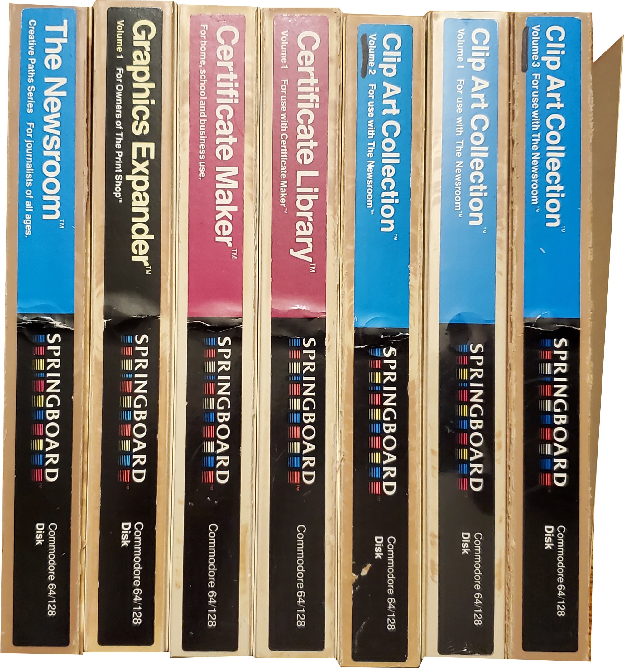 Stringboard Print Lot of 7 Springboard Print Packages (1 Sealed, the rest open ...
