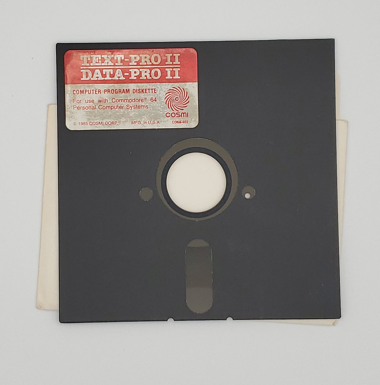 Cosmi Bundle - Text-Pro II and Data-Pro II Disks with Manual