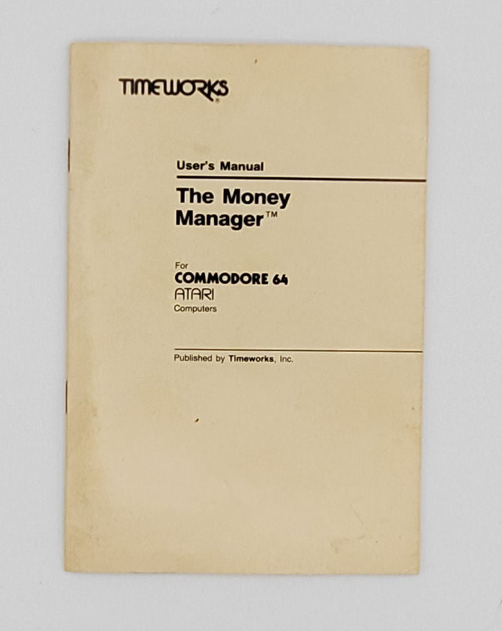 The Money Manager by Timeworks