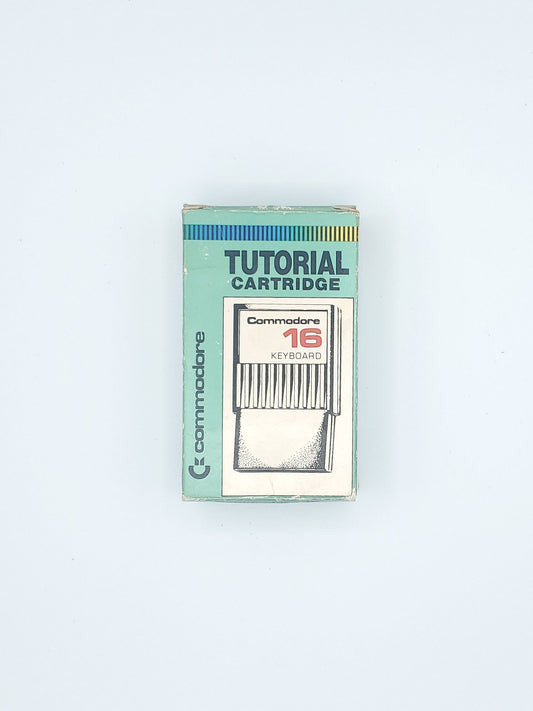 Commodore 16 Tutorial Cartridge in Box - C-16 Tutor